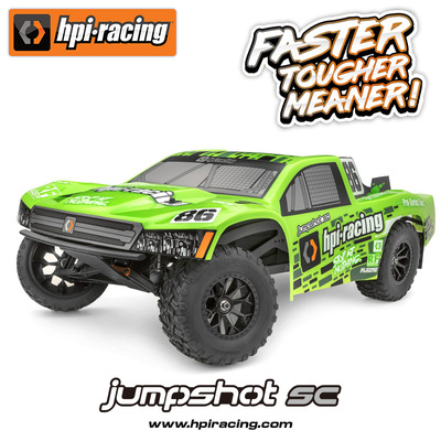 七叔 HPI 160261 Jumpshot SC V2 有刷后驱入门级短卡 1/10