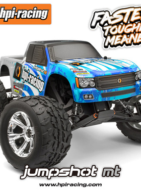 七叔 HPI 160260 Jumpshot MT V2 有刷入门级后驱大脚车 1/10