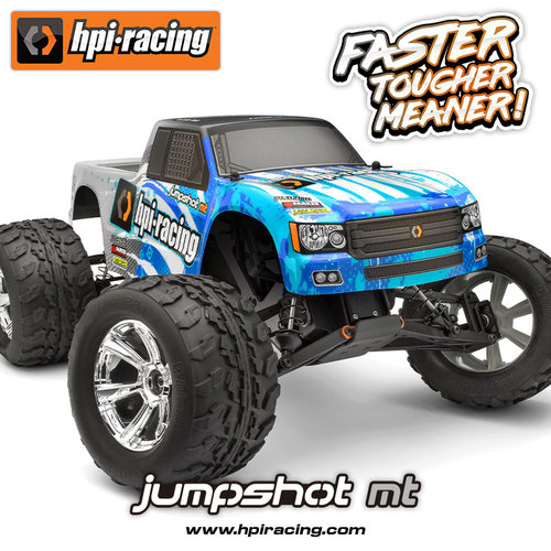 七叔 HPI 160260 Jumpshot MT V2 有刷入门级后驱大脚车 1/10