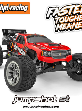 七叔 HPI 160262 Jumpshot ST V2 有刷入门级后驱竞速卡 1/10