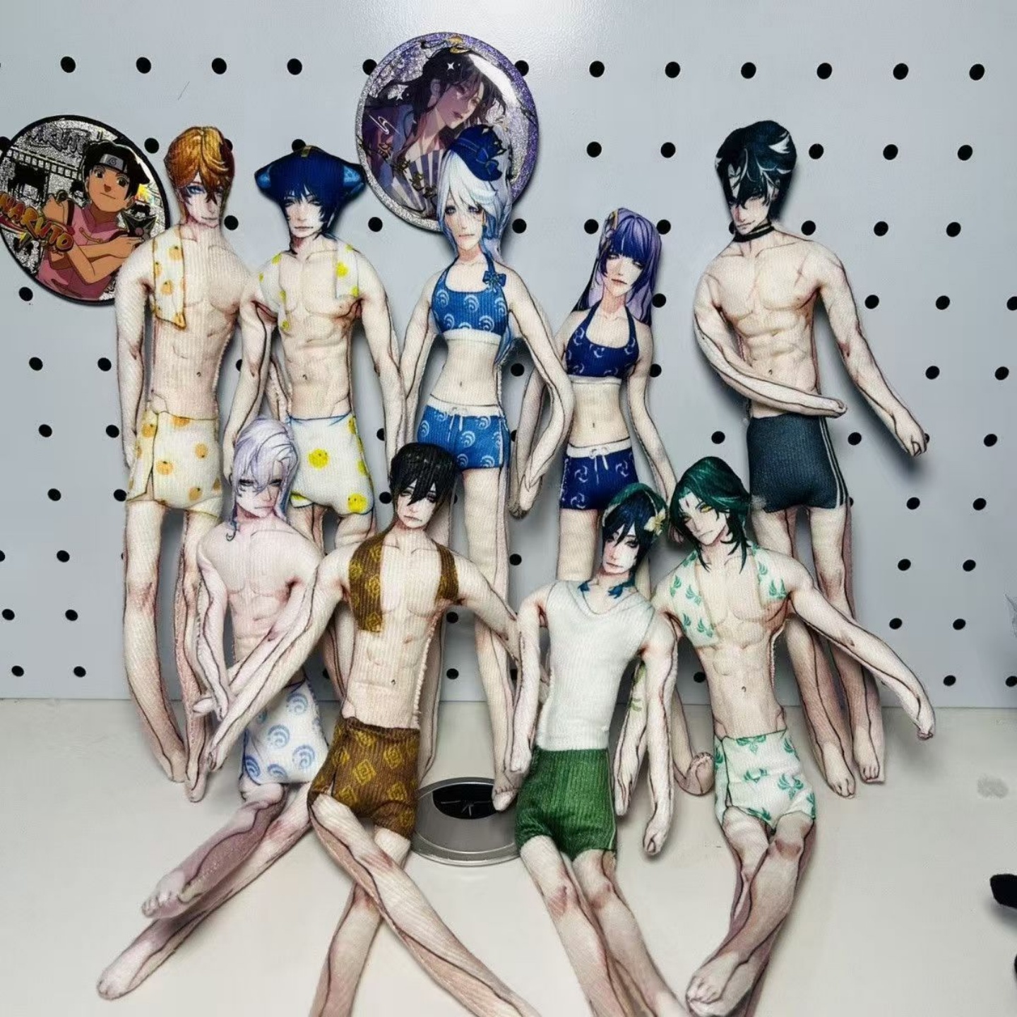 原神游戏周边钟离达达利亚同人