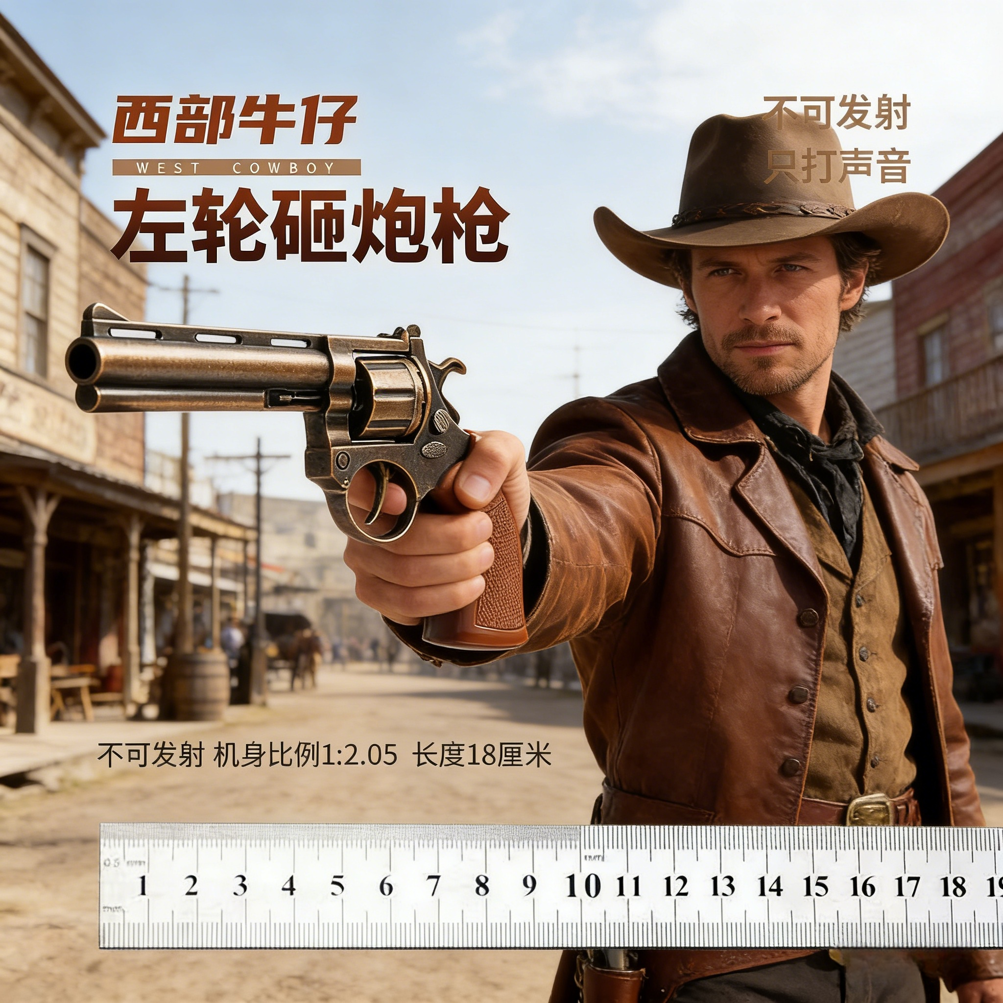 西部牛仔左轮砸响炮全金属手枪儿童怀旧复古玩具男生火石枪,玩具/童车/益智/积木/模型,其他玩具枪,淘宝优惠券,粉丝福利购,淘宝优惠卷