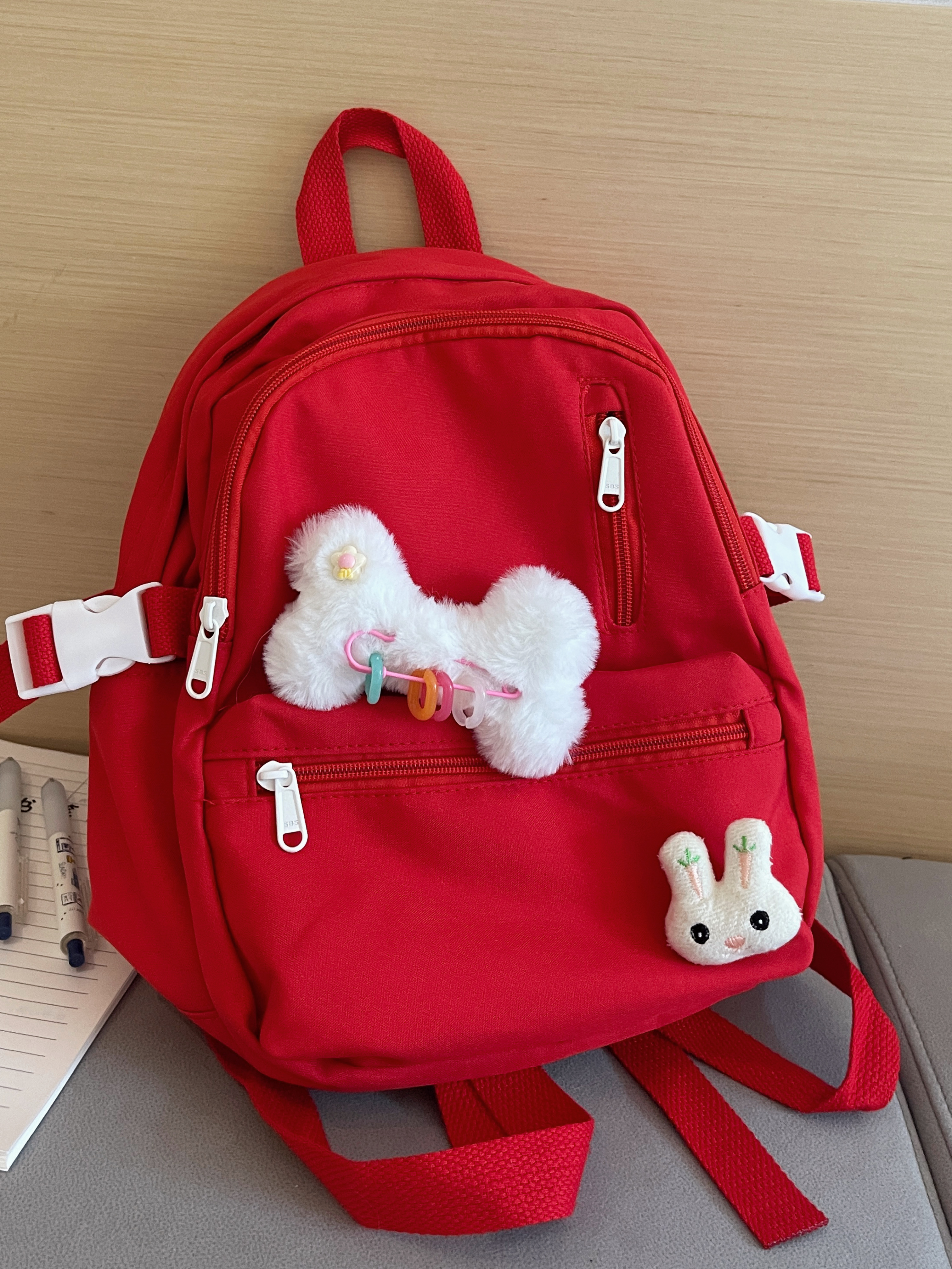 迷你可爱女孩公主小双肩背包