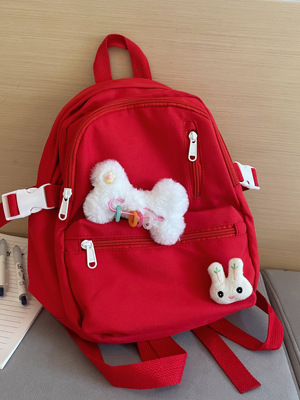 迷你可爱女孩公主小双肩背包