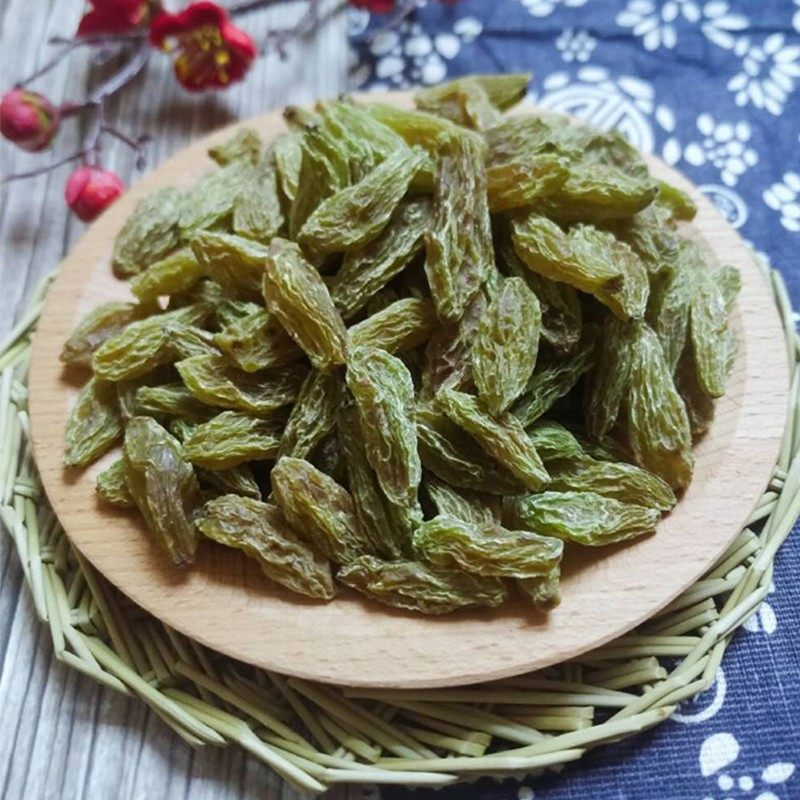 葡萄干新疆非特级超大绿北极王香妃王大颗2斤无添加提子干果新货