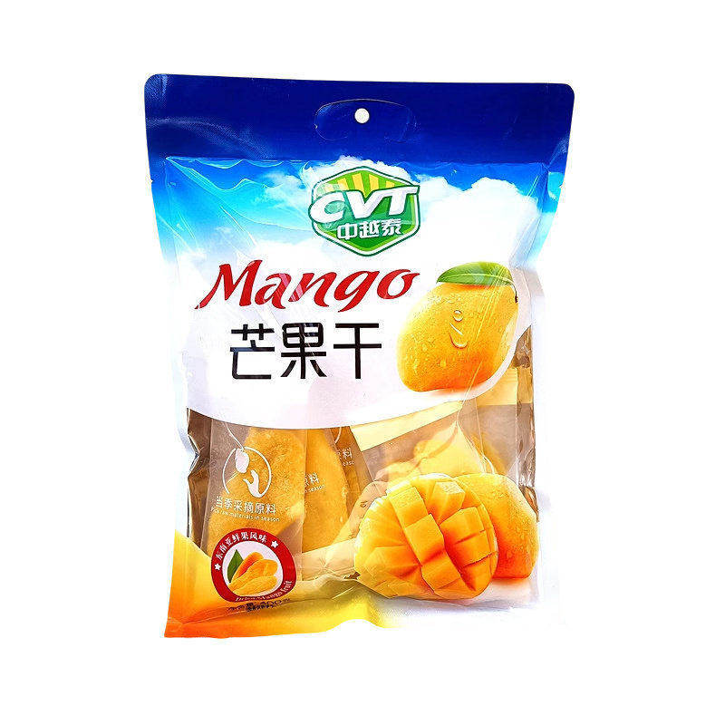 中越泰芒果干独立包装水果蔬干果脯类即食酸甜解馋小吃休闲零食品