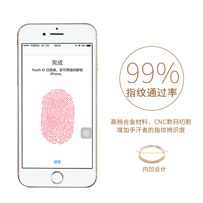 Autocollant pour téléphone portable FANBIYA - Ref 1362104 Image 3