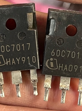 60C7017 IPW60R017C7进口拆机原字 MOS场效应管TO-247 650V 109A