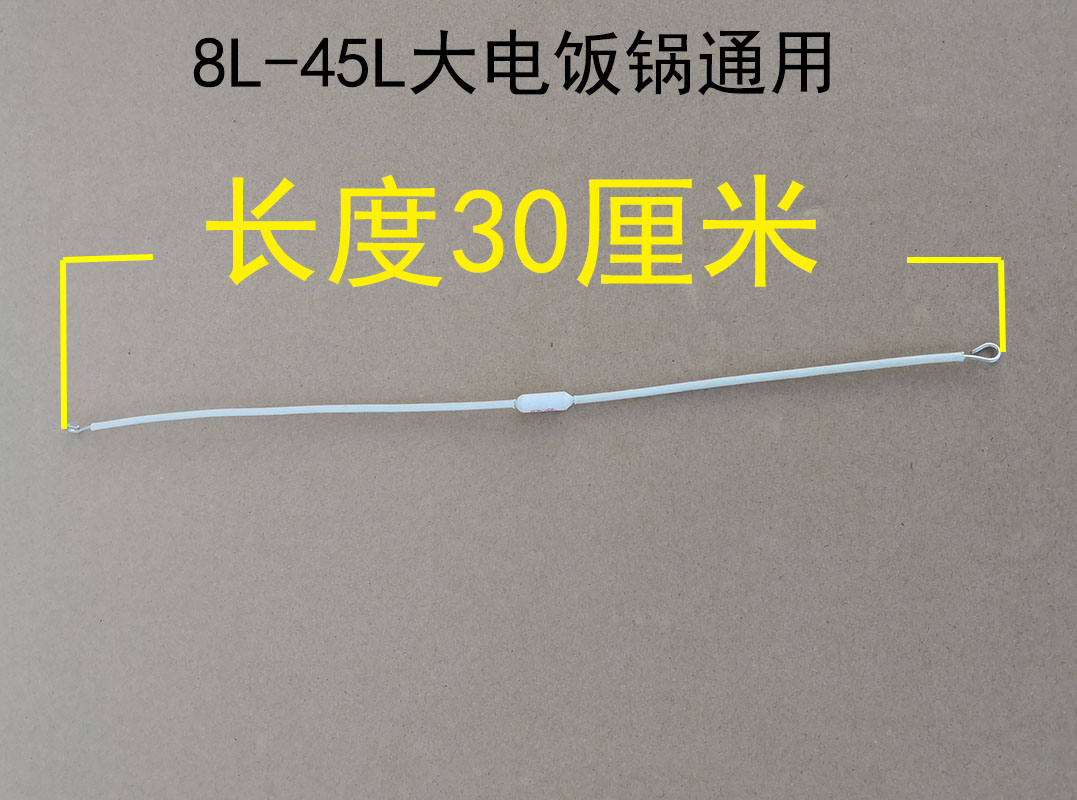 电饭煲热敏电阻8L10L12L18L23L28L45升三大小角电阻配件保险丝管 厨房电器 电煲/电锅类配件 原图主图