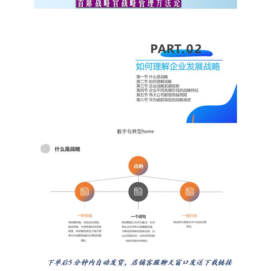 首席战略官战略管理方法论战略分析设计实施控制核心 260页PPT