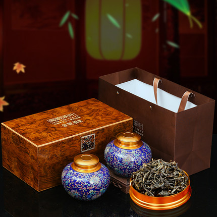 红茶金骏眉茶叶特级正宗浓香型花果香武夷山桐木梅占礼盒装350克