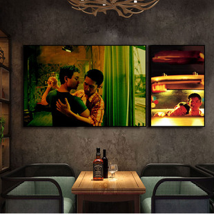 春光乍泄海报挂画香港怀旧复古电影装饰画王家卫张国荣梁朝伟壁画