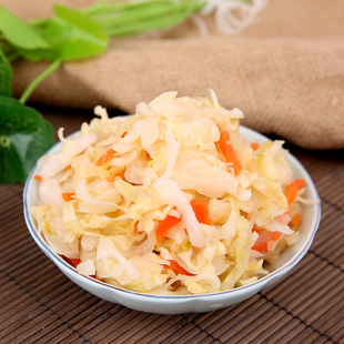 巴盟烂腌菜酸菜泡菜400g三份包邮内蒙古特产腌甘蓝咸菜