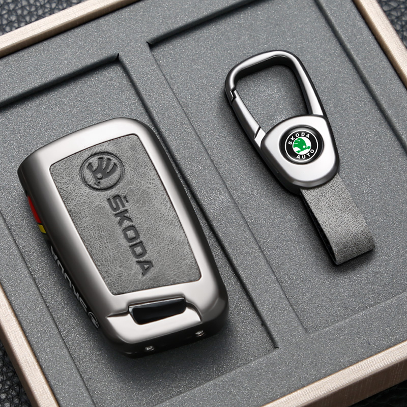 斯柯达汽车钥匙套合金保护壳GT
