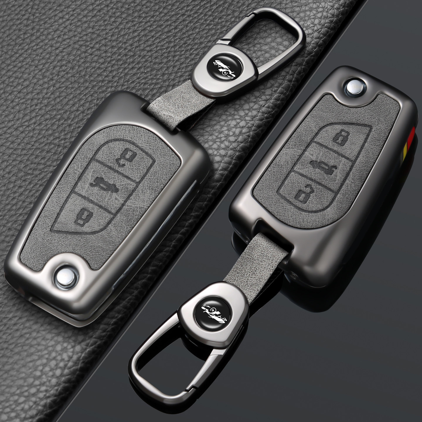 适用于丰田折叠钥匙卡罗拉套雷凌锐志锐放荣放锋兰达汉兰达车包壳