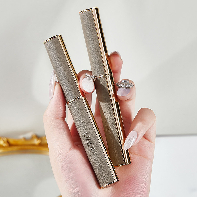 novo睫毛膏防水纤长卷翘不晕染持久正品大牌棕色女打底网红爆款细