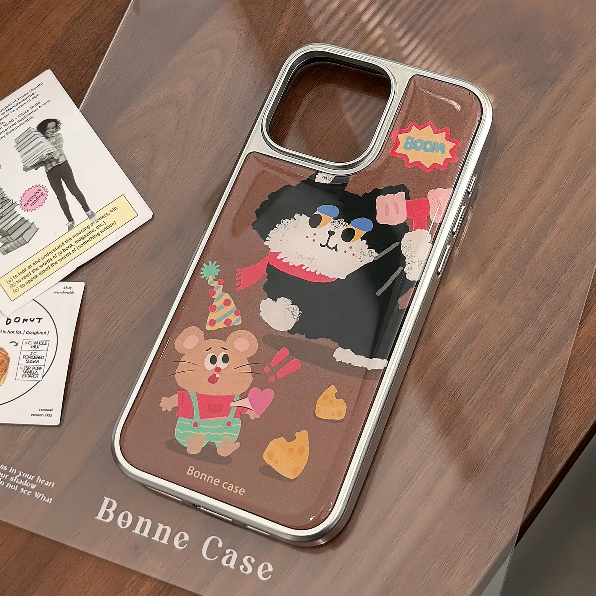 可爱ins风奶酪猫咪手机壳