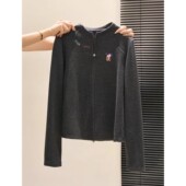 奥特莱斯 T恤女加厚保暖打底衫 清仓捡漏磨毛双面德绒开衫 拉链长袖