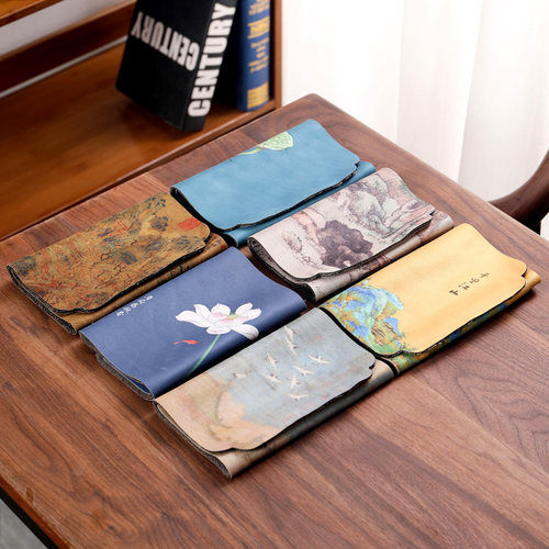 一品仟堂茶道小茶巾国风茶布