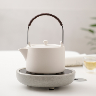 家用小型静音花茶壶蒸茶炉烧水壶 一品仟堂煮茶壶电陶炉煮茶器套装