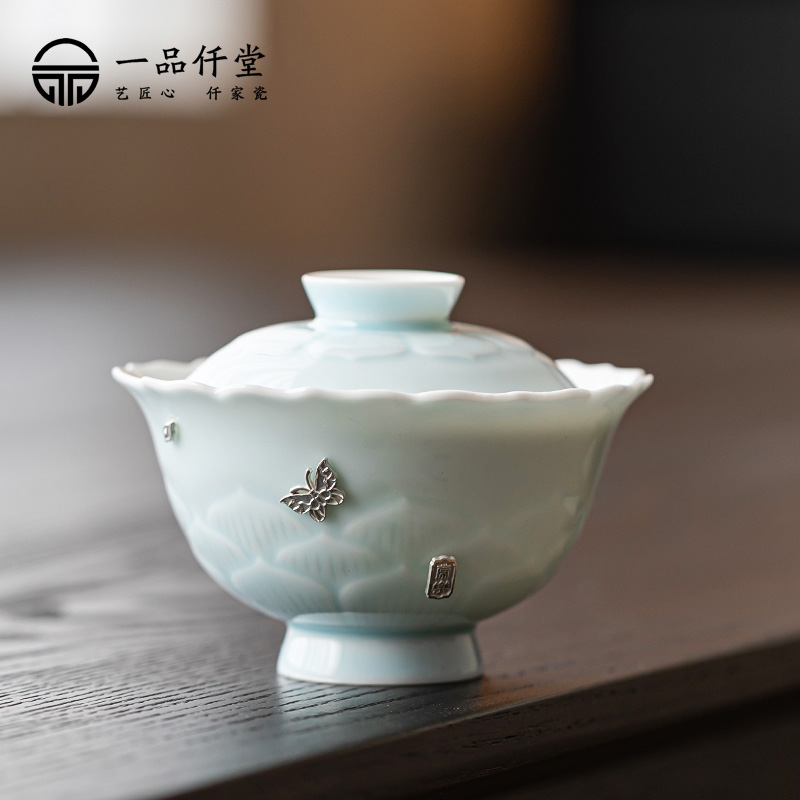 一品仟堂茶具盖碗礼盒装