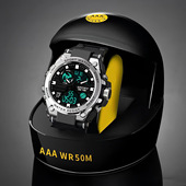 2022新款 初中高中学生防水运动多功能青少年男生户外电子 手表男款