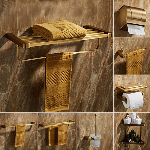 欧式复古简约风原创家居毛巾架