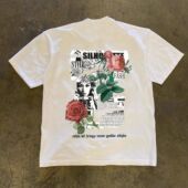 t恤短袖 T恤男国潮印花圆领重磅230Gins美式 潮流夏季 潮牌短袖 新款