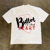 T恤男字母印花痞帅潮流半袖 潮牌短袖 美式 休闲短袖 t恤2025夏季 新款