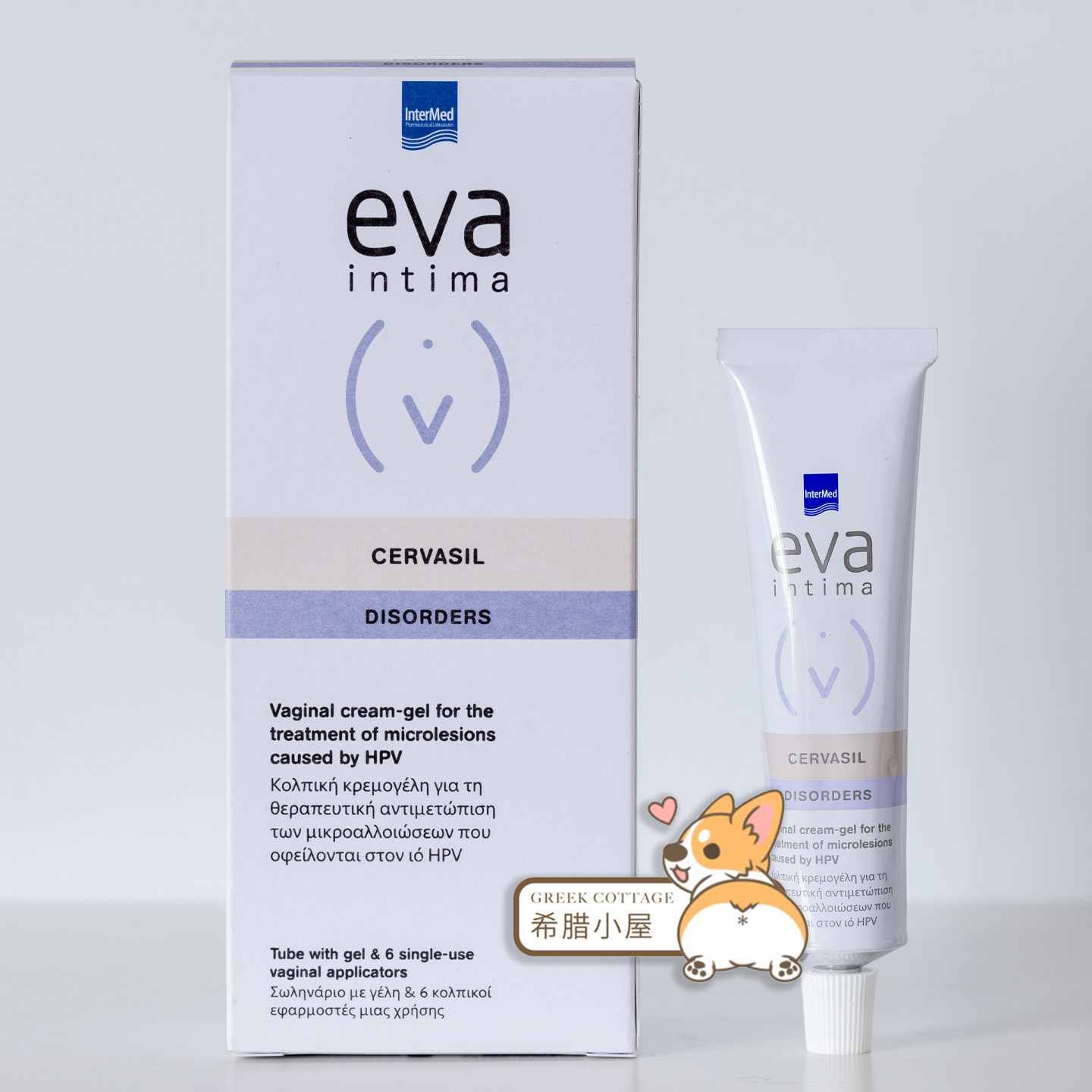 希腊直邮 EVA Cervasil益生元芦荟HPV双抗凝胶30ml私处护理,洗护清洁剂/卫生巾/纸/香薰,私处凝胶,淘宝优惠券,粉丝福利购,淘宝优惠卷