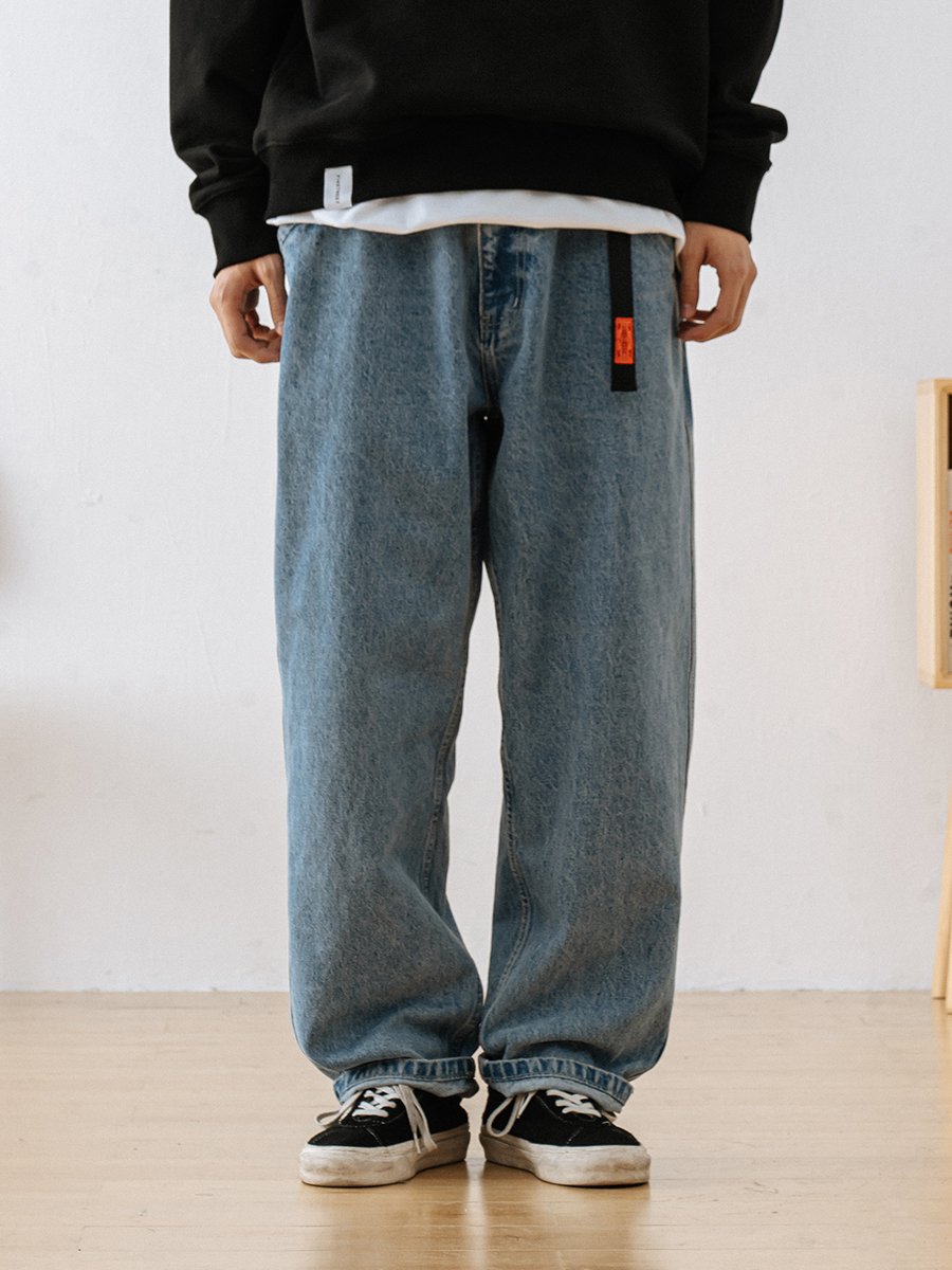 714street20aw新款情侣牛仔裤