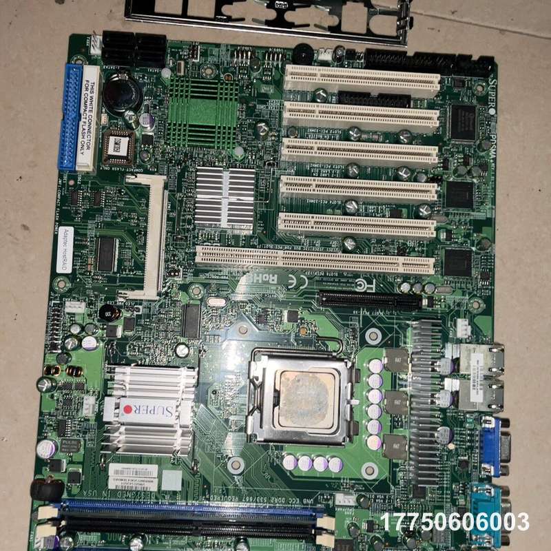 超微SUPER PDSMA+ 工控主板，775针口，5个P