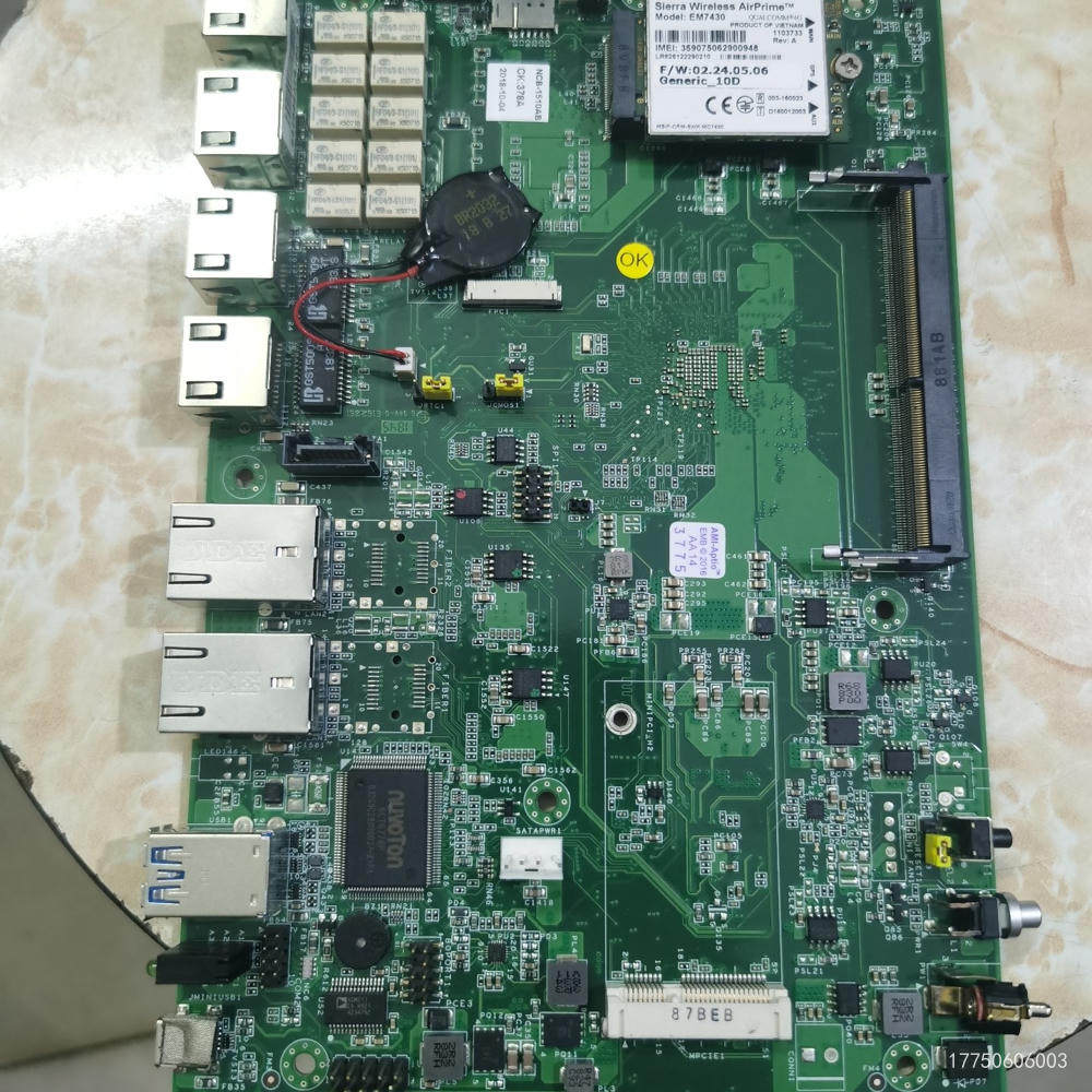 intel软路由 CPU C3其它元器件