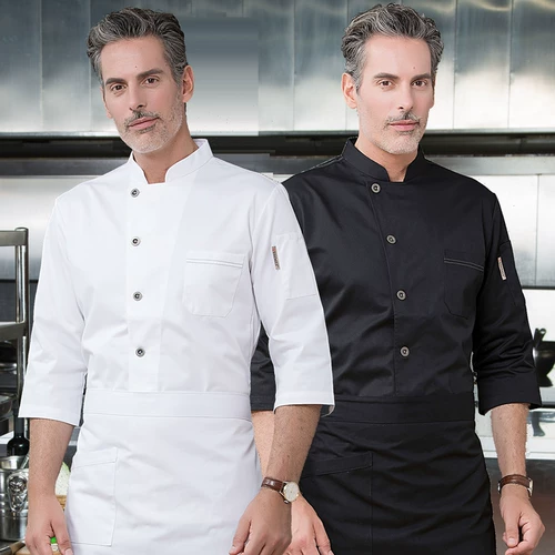 Tesmei Hotel Chef Workwear Pure Cotton Hotel Высококачественный кейтерин