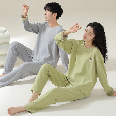 德绒情侣睡衣男女款秋冬季2025新款长袖薄绒休闲高级感家居服套装