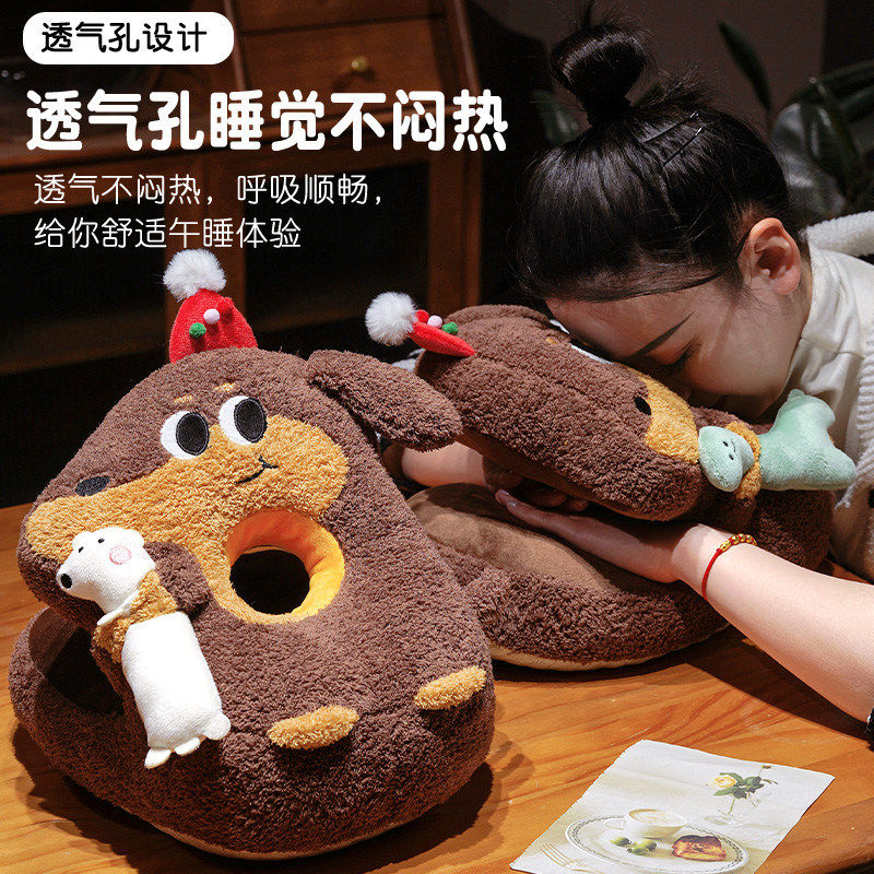 午睡枕趴睡枕办公室夏季学校午休枕头学生趴桌子抱枕睡觉神器靠枕