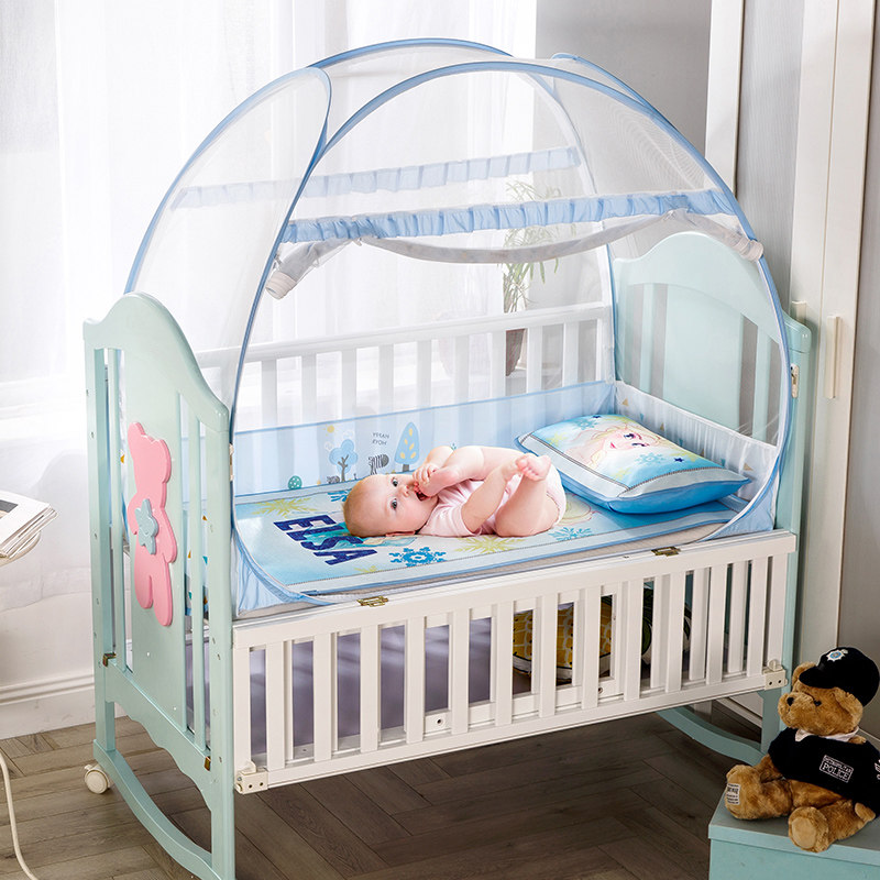 幼儿园蚊帐120*65*130*60*140*70*170*80*150*1m婴儿免安装蒙古包