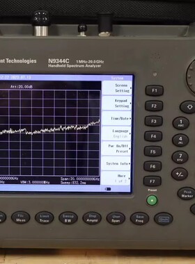 安捷伦 N9344C N9343C N9342C N9340B频谱分析仪租售回收