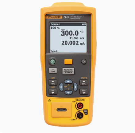 福禄克714C热电偶温度校准仪