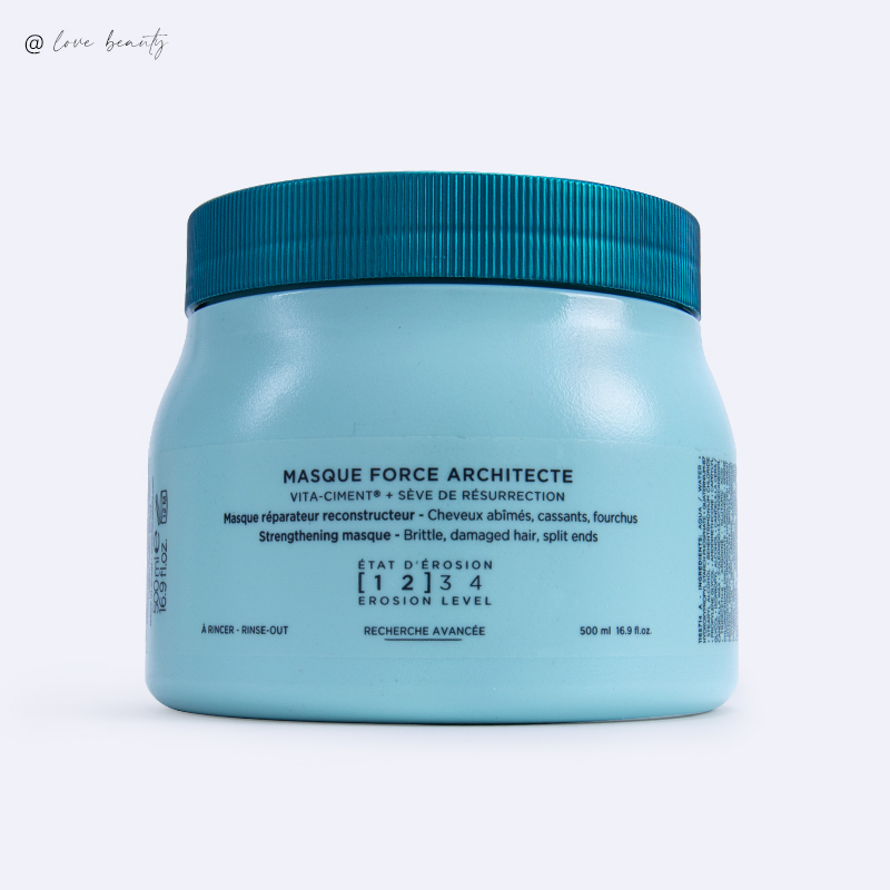 卡诗强韧发膜修护烫染受损防断发