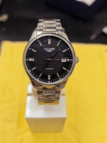 库存原装香港西罗男装39mm全自动机械表进口NH机芯(单表一只)