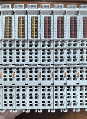 EL1808 EL2808现货促销原装拆机二手BECKHOFF倍福模块九五新