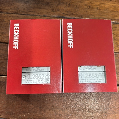 KL2652现货促销全新原装正品未拆封BECKHOFF倍福模块实物照片