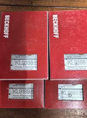 KL9188,KL9189现货促销全新原装正品未拆封BECKHOFF倍福模块