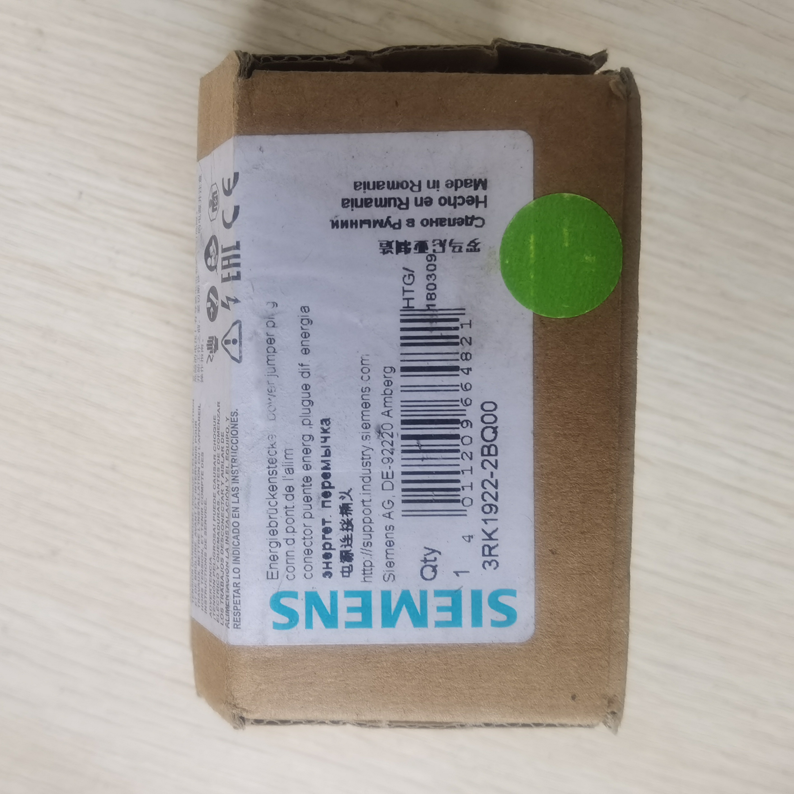 现货促销 全新原装 SIEMENS 西门子 3RK1922-2BQ00 实物照片