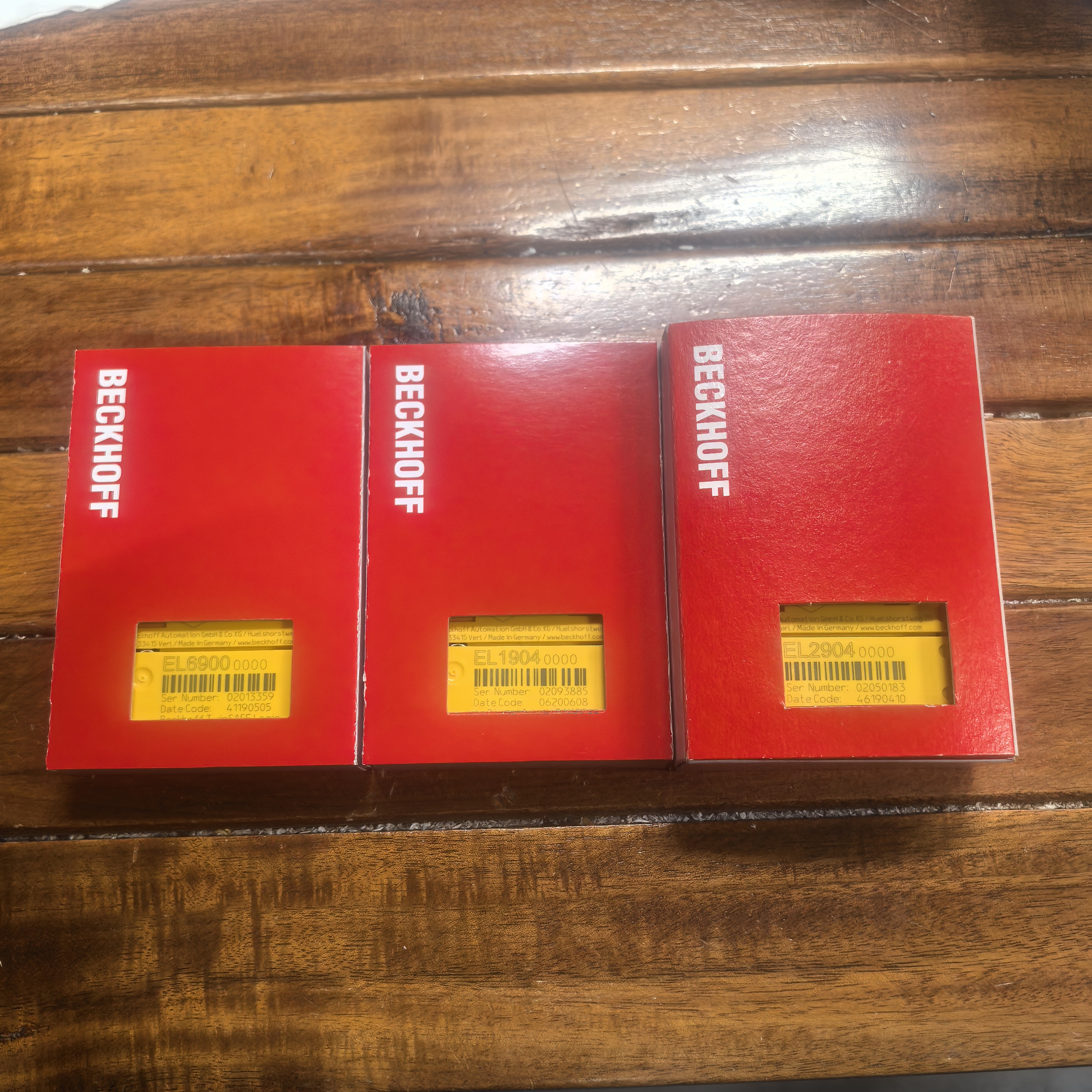 EL6900 EL1904 EL2904现货促销全新原装BECKHOFF倍福安全模块