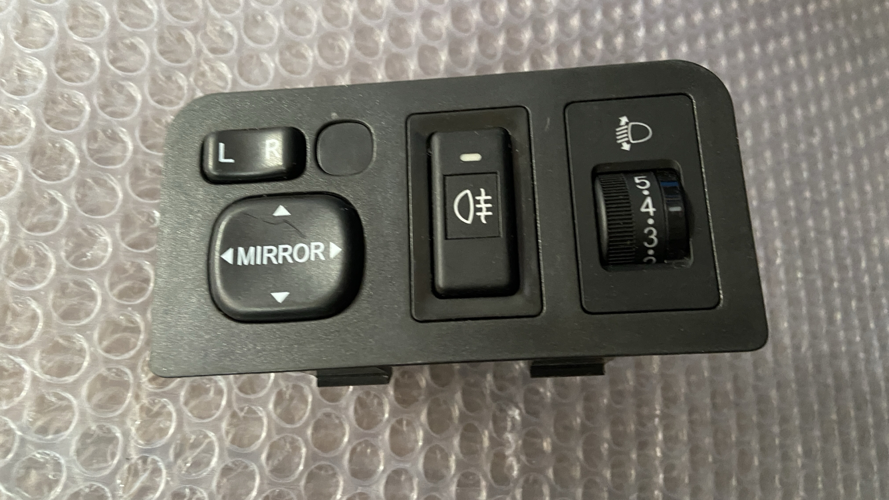 适配长安CX20 11-14款按钮开关盒/调光倒车镜前雾灯开关面板原厂