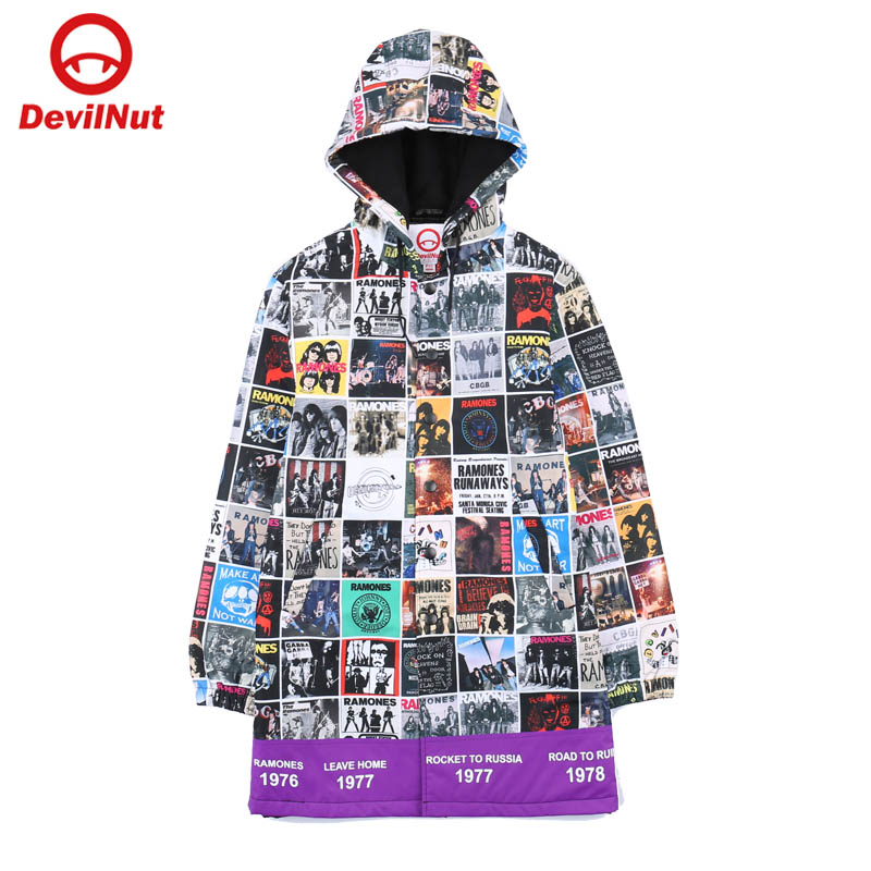 DEVILNUT棉服恶魔长袖经典拳击