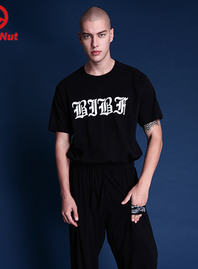 DEVIL NUT潮牌 恶魔 男女同款情侣 纯棉宽松舒适短袖T恤-BF SNT