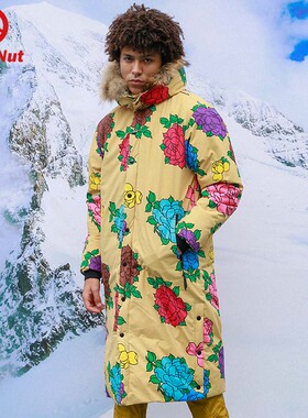 DEVIL NUT潮牌恶魔无性别情侣舒适保暖羽绒服-北欧 AET